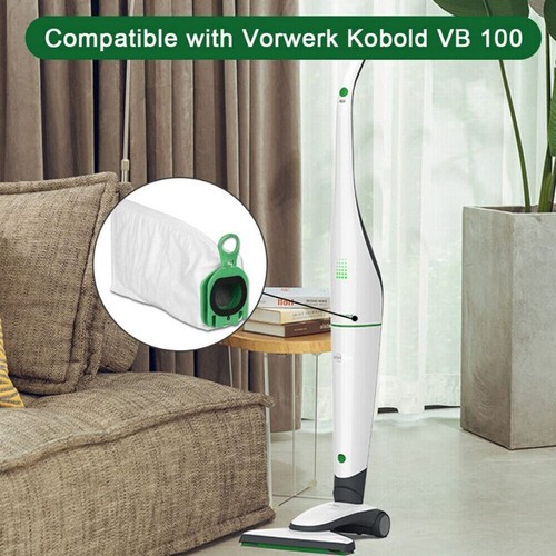 10 Vlies Staubsaugerbeutel + 3 Filter geeign. für Vorwerk Kobold VB100 FP100 - Bild 18 von 19