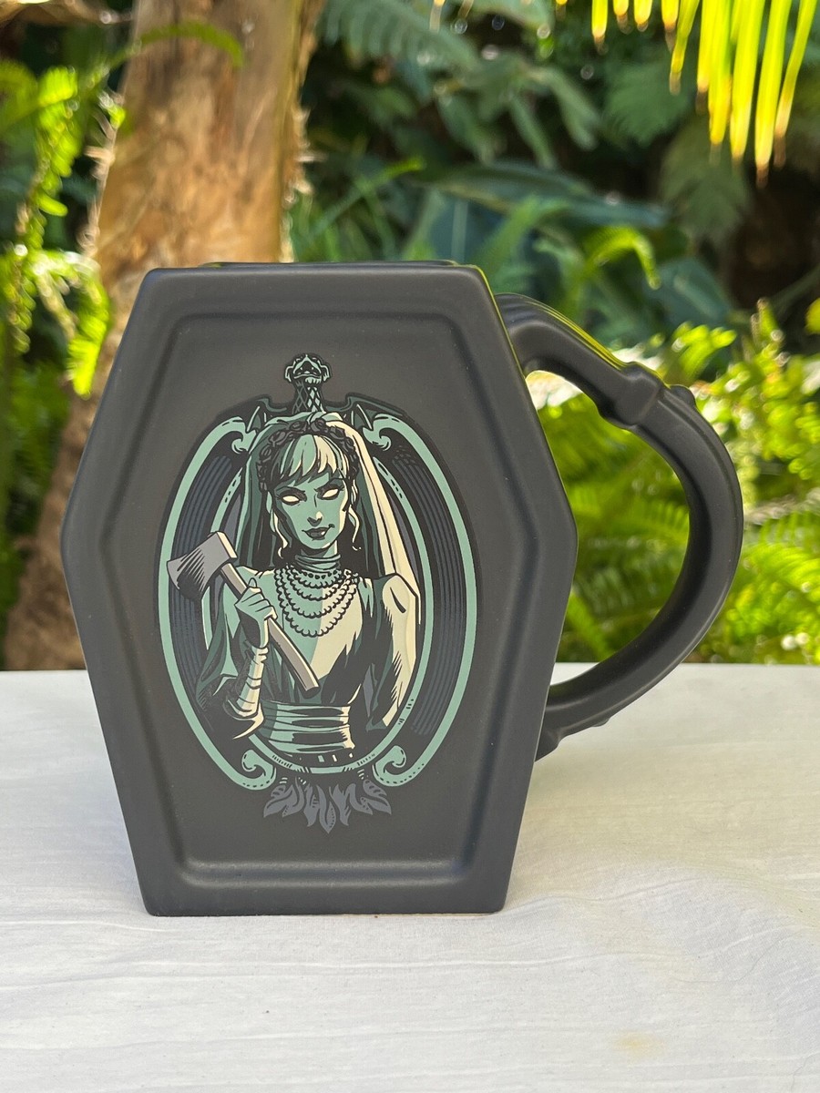Disney Parks 2023 Haunted Mansion Coffin Mug Bride Constance