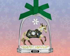Breyer NEW * Highlander Stirrup Ornament * 2023 Christmas Holiday Model Horse