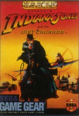 SEGA - GG★INDIANA JONES AND THE LAST CRUSADE Indiana Jones And The Last Crusade Game Gear Great Condition