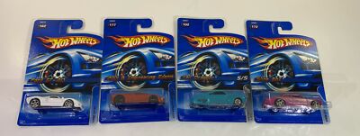 Hot Wheels 2006 Shoe Box, Edonis, Tail Dragger, Ford GT-40 Lot of 4