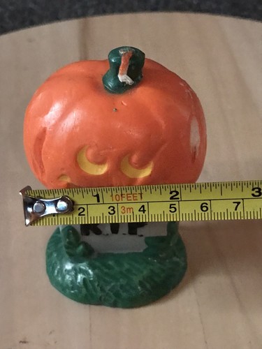 VINTAGE PUMPKIN HALLOWEEN CANDLE NEW NO TAGS - Picture 7 of 7