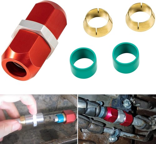 800-642 A/C Line Splice Connector Splicer Coupler for 1/2'' Aluminum Line - Picture 2 of 9