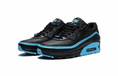 Nike x UNDEFEATED Air Max 90 - Black/Blue Fury Men's sz US 15