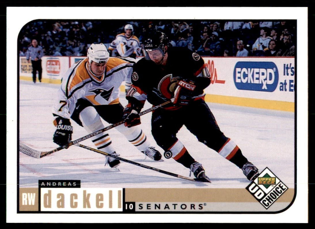 Andreas Dackell 1998-99 UD Choice #146 Ottawa Senators