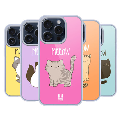 HEAD CASE DESIGNS KITTY CATS SOFT GEL CASE FOR APPLE iPHONE PHONES