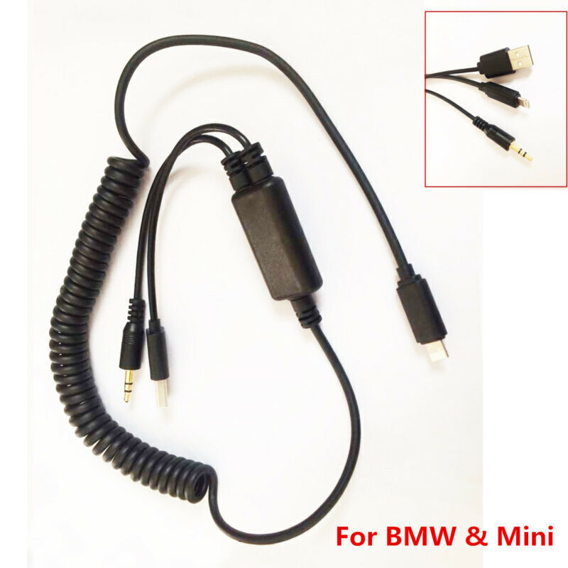 Câble Auxiliaire Pour BMW Série X3 E83 – Connexion MP3/iPhonė à L’autoradio Facile