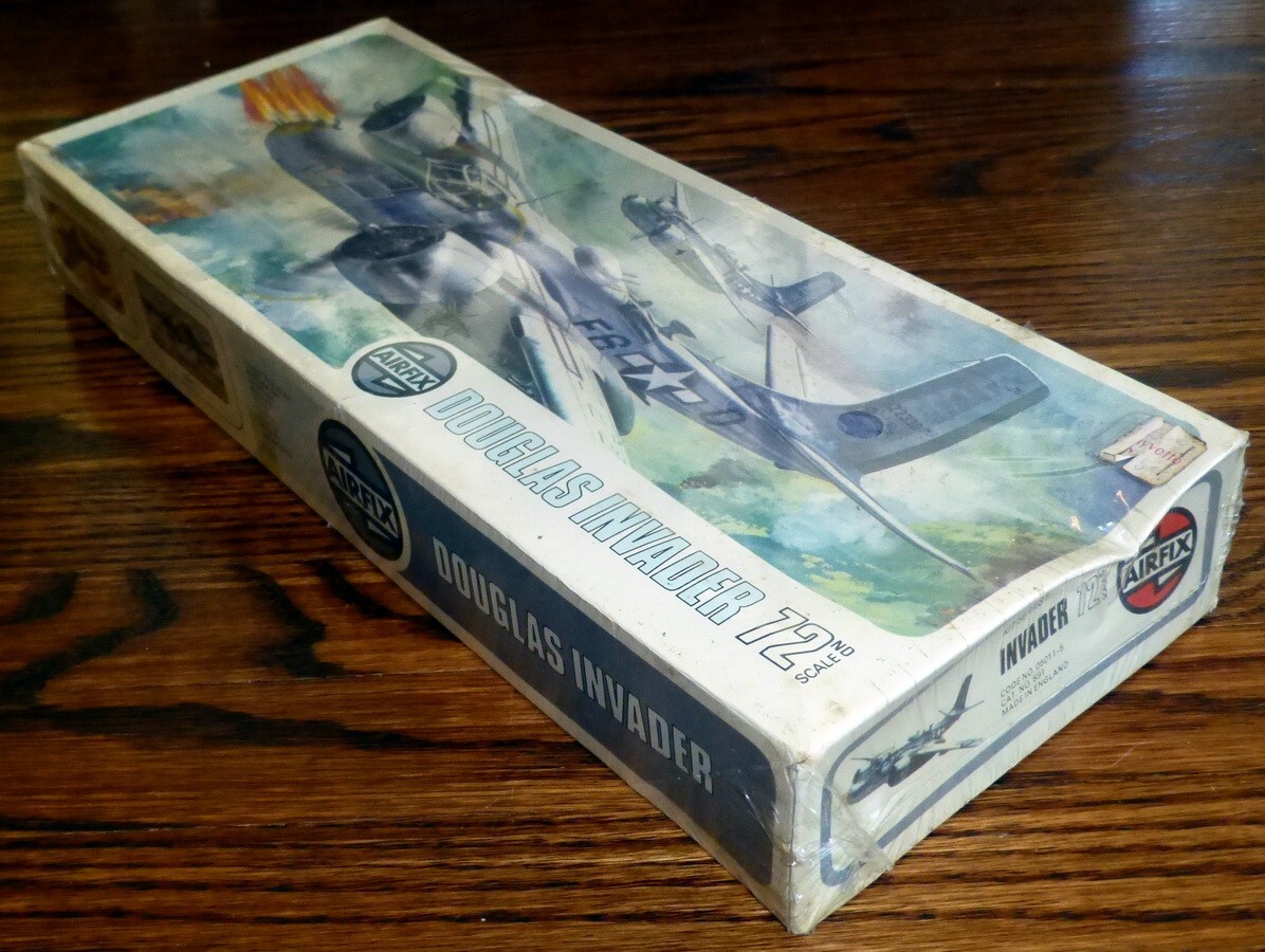 Vintage AirFix Douglas Invader WWII Airplane Model Kit - England NOS ...