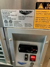 Vollrath 40856 Model HDE8148 8" Heated Deli Countertop Display Case Curved Glass