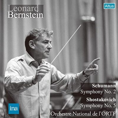 Leonard Bernstein Schumann Schostakowitsch 1966 Paris Live 2 CD Altus JAPAN