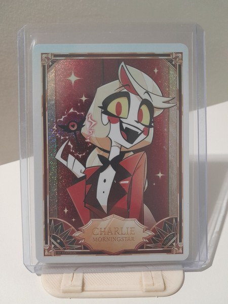 1St Edition - Hazbin Hotel Card - Charlie Morningstar 09/50 Holo Foil