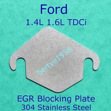 EGR Plate Ford 1.4 1.6 TDCi Volvo D Peugeot Citroen HDi Mazda  1.5mm S/S