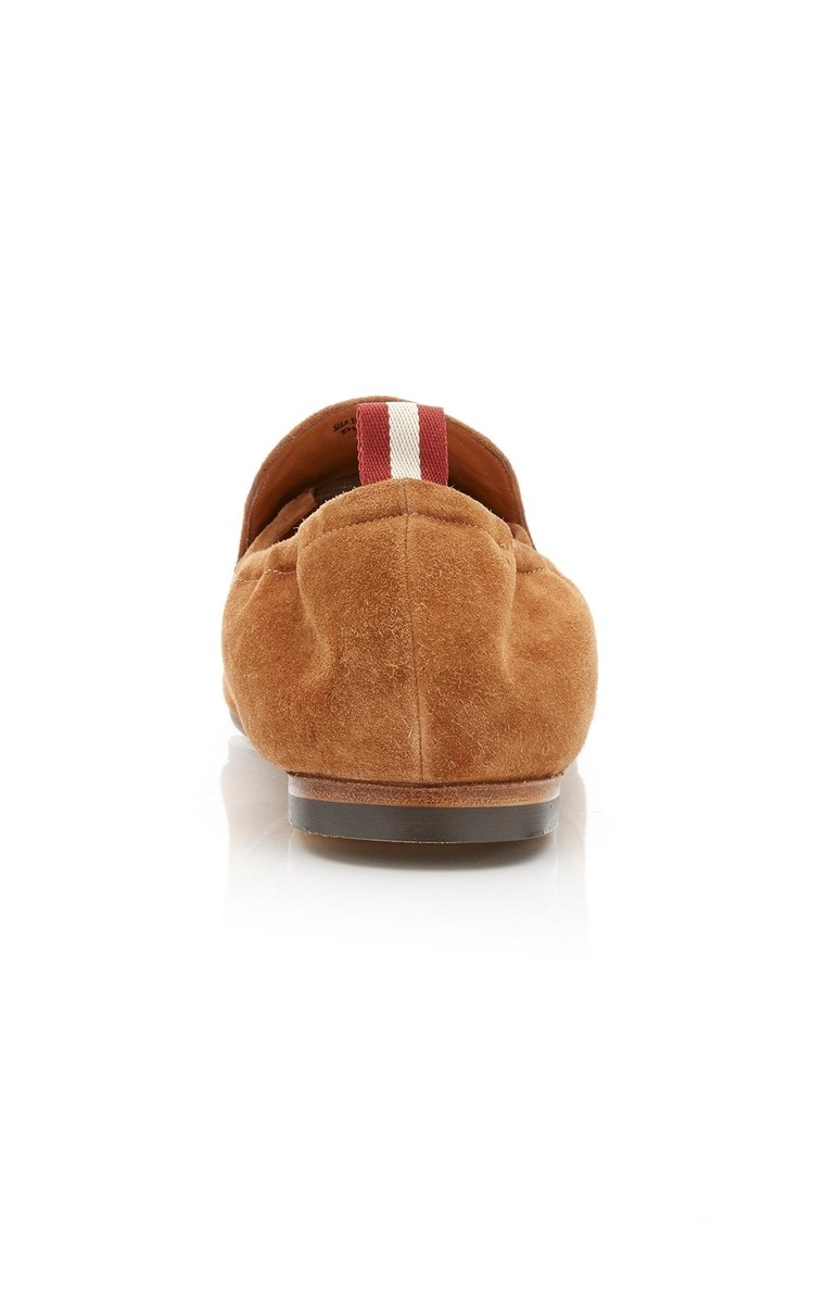 Bally Plank 6225632 Mens Cowboy Calf Leather Suede Loafers 9/ US 10 $675 Slipper Bally Plank Men main image 4