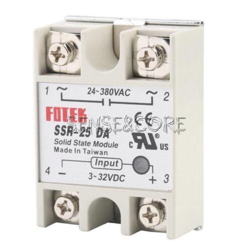 SSR-25DA SSR-40DA SSR-60DA 25A/40A/60A 250V Solid State Relay Alloy Heat Sink - Picture 1 of 76