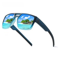 Polarized Sunglasses for Men Lightweight UV400 Protection Square Sun Glasses