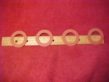 Metal Gas Can 2" o.d. Top Cap Gasket x 4