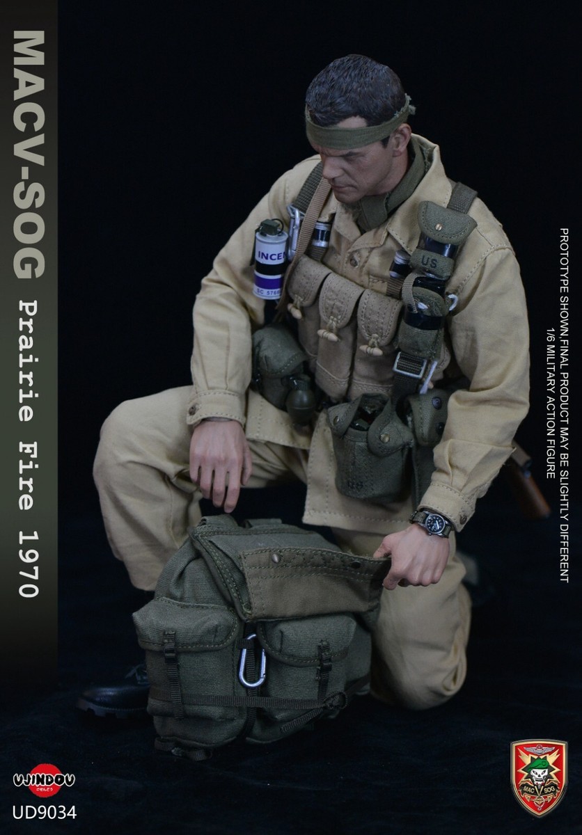 UJINDOU 1/6 UD9034 MACV SOG Prairie Fire 1970 Figure IN STOCK | eBay