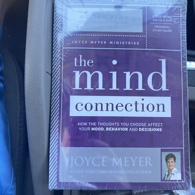 The Mind Connection - Joyce Meyer CD/DVD NEW Action Plan Personal Study Guide B3