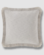 250 Austin Horn Collection Beige Novette Solid European Sham 26x26