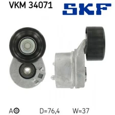 Tensioner pulley, V-ribbed belt SKF VKM34071 for Ford