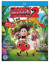 Cloudy With a Chance of Meatballs 2 Blu-ray 2014 Certificate U Brand New Sealed