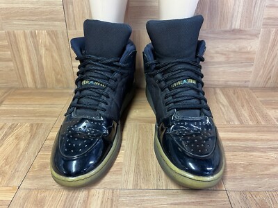 RARE? Sz 13 - Nike Air Jordan 1 Gamma Blue TXT Mid Black  display picture 2