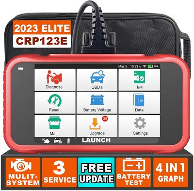 2024 Launch CRP123E Profi Diagnosegerät Auto OBD2 Scanner Fehler Auslesegerät