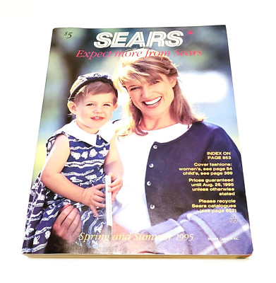 Sears Canada Catalog 1995 Spring and Summer Edition Department Store Advertising