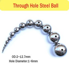 Through Hole Stainless Steel Balls Perforated Round Balls Solid Ball OD 2-12.7mm