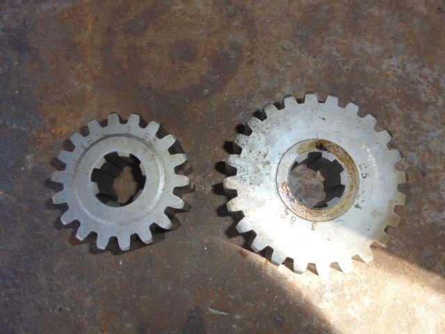 Quick change Gears 6 spline set 25 WIDE Dwarf UMP IMCA WISSOTA