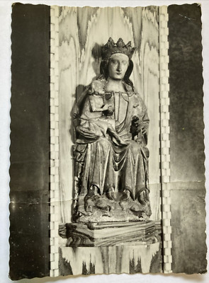 VINTAGE POSTKARTE STATUE OUR LADY OF WESTMINSTER CATHEDRAL ANFANG DER 80er JAHRE