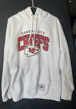 Kansas City Chiefs, Mitchell Ness Hoodie Sweatshirt - Large