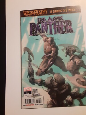 BLACK PANTHER #10 2018 SERIES    Written by Ta Nehisi Coates   Art by Kev Walker