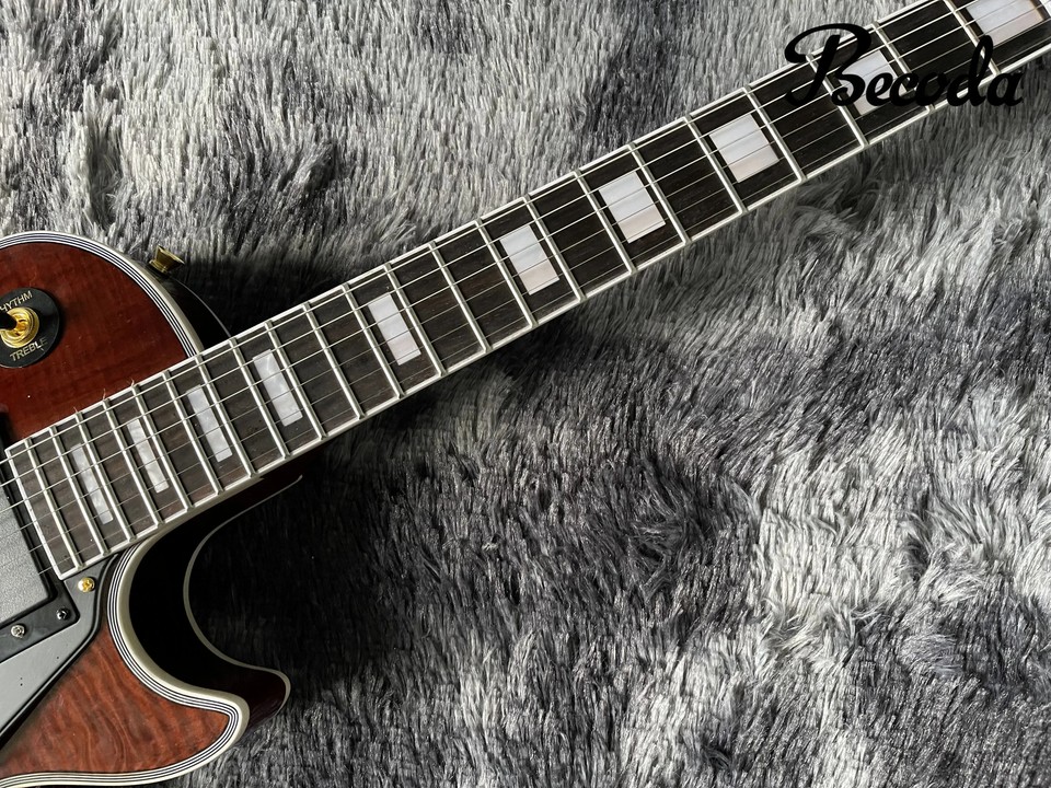 Electric Guitar Spalted Flamed Maple Wood Guitar Gold Hardware eBay