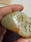 Rare Antique/ Vtg. Chinese HK Export Jade Carved Sculpture — photo 8