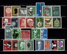 Germany stamps lot, 1956-1959, Unused