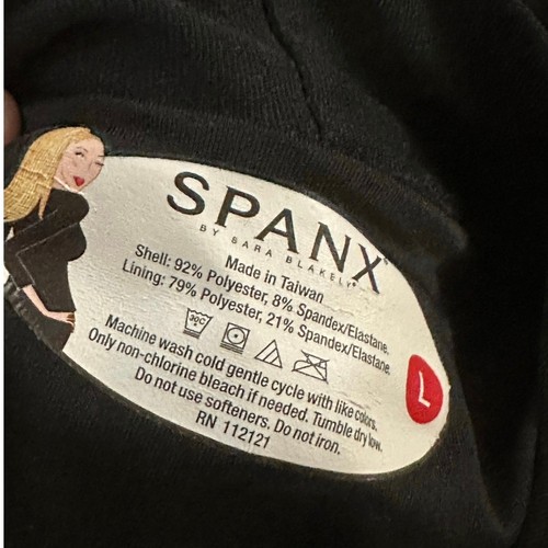 SPANX Women's Black Perfect Ponte Pencil Stretch Skirt Size Large - Picture 3 of 4