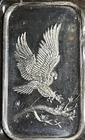 JPMI One Troy Ounce 1 oz .999 Fine Silver Bar Come Soar With Us Eagle Design
