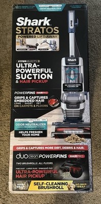 Stratos DuoClean PowerFin HairPro Bagless Pet Upright Vacuum Brand New in Box