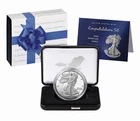 New Listing2026 P Congratulations Set American Eagle 1oz Silver Proof Coin In Hand