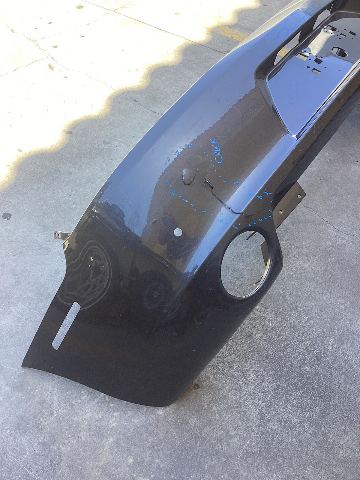 2010-2011-2012-2013-2014-2015 ASTON MARTIN RAPIDE S REAR BUMPER USED OEM 