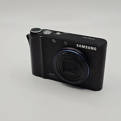 Digitalkamera Samsung NV100 HD Schwarz Zustand Gut Getestet Kamera Foto Bilder 