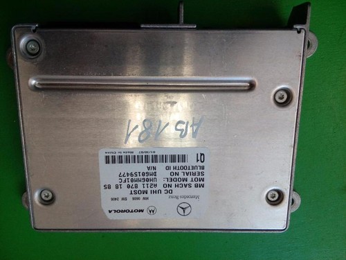 Steuergerät Bluetooth Mercedes-Benz E-CLASS 2007 A2118701885