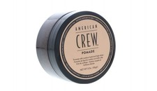 Men's Hair Pomade by American Crew, Medium Hold 3 Ounce (Pack of 2), BLACK 