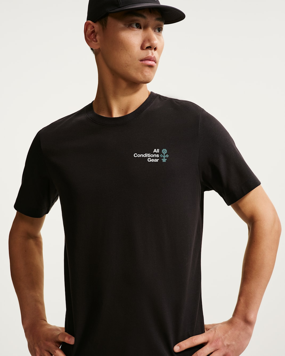 Nike ACG Tri-Fit T-shirt Black IH4417-010 Japan Size | eBay