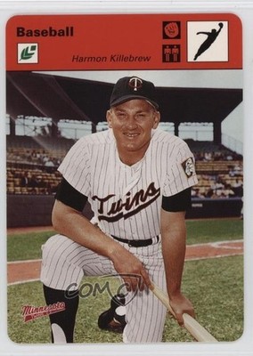 2005 Leaf Sportscasters Red Jumping Glove 2/35 Harmon Killebrew #18 HOF tg5