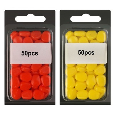 Quality PVC Soft Corn Fishing Lures 50Pcs Set for Enhanced Fish Luring Effect