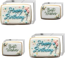 Bakerpan Stainless Steel Rectangle Cookie Cutter Set, Biscuit Cutters for Baking