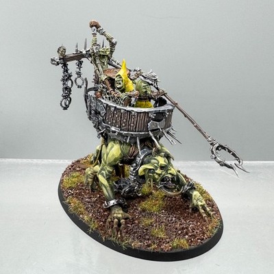 GW AoS - Gloomspite Gitz Marshcrawla Sloggoth bemalt