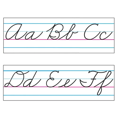 TREND ENTERPRISES Bb Set Cursive Zaner-Bloser 18 1859 - Picture 3 of 3